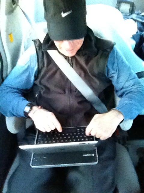 Fred blogging on the go!